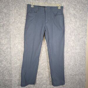 Gerry Men's Utility Pants Flat Front Straight Leg Blue Size 32x29 Outdoor